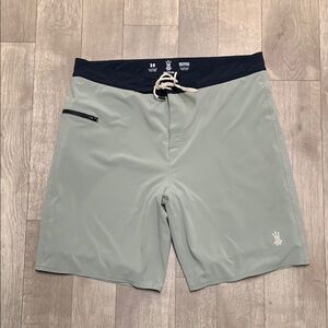 Driftline Original Drifties 2 In 1 Wetsuit Lined Drawstring Board Beach Shorts‎